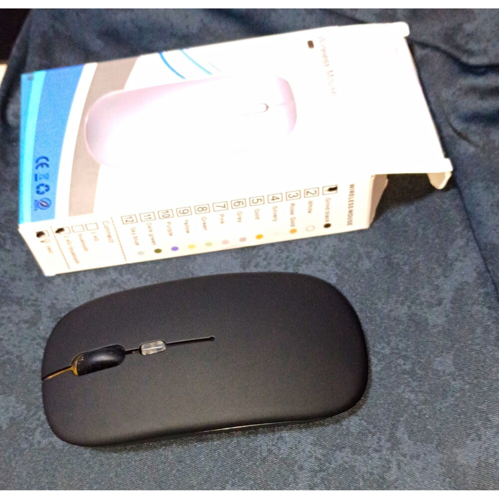 Black Cordless Wireless USB Optical Mouse 3-Button Computer Mouse Model:M003